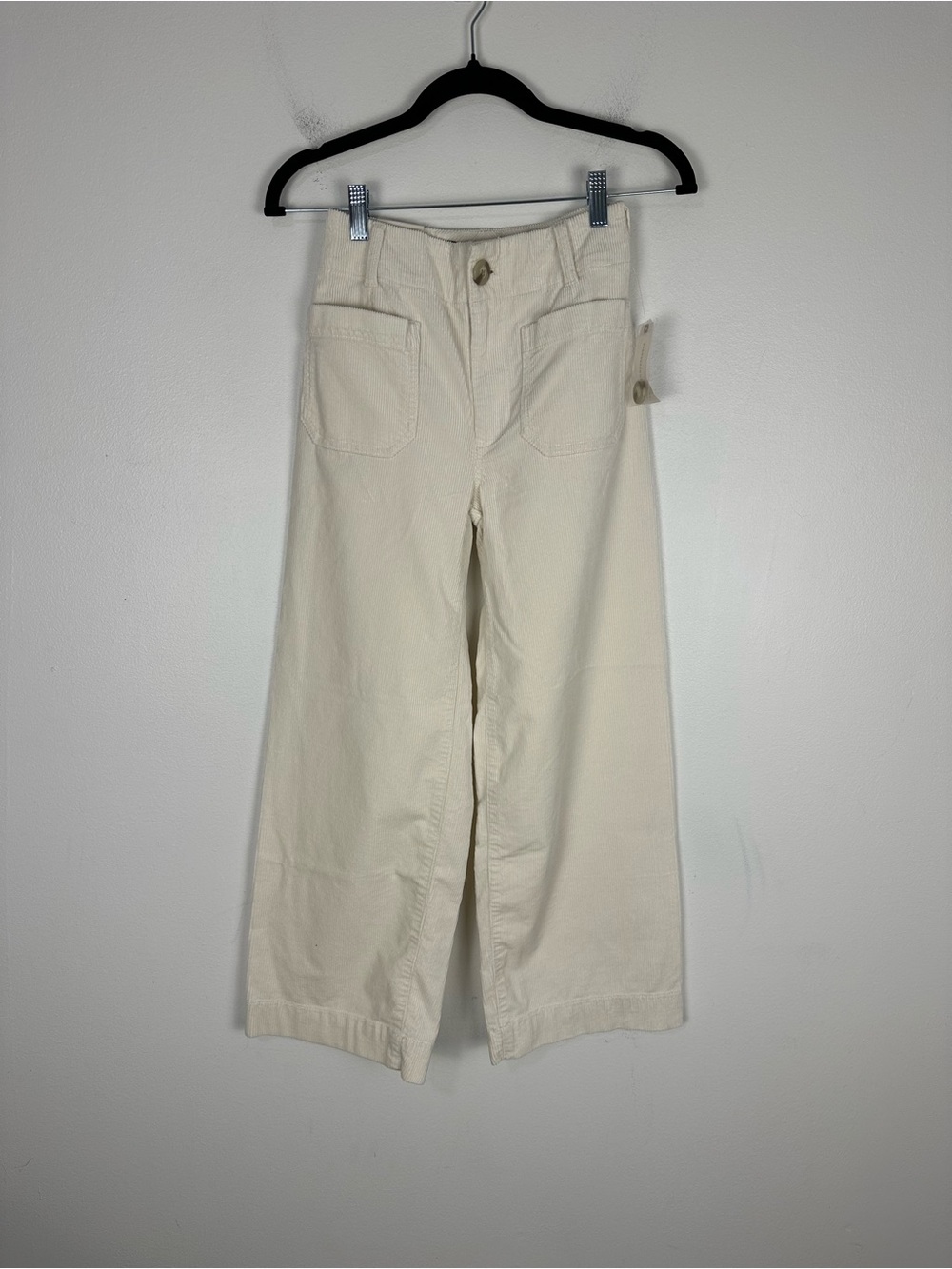 Maeve The Colette Bow Corduroy Crop Wide-Leg Trousers Women’s Sz 23 NWT - Picture 3 of 11